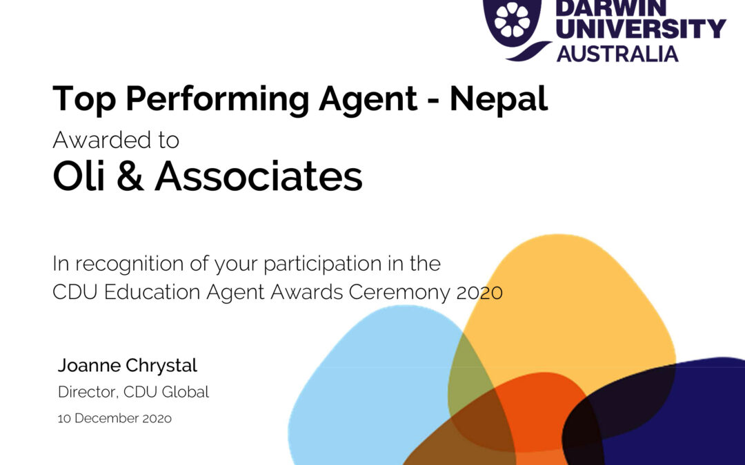 Top Performing Agent – Nepal (CDU)